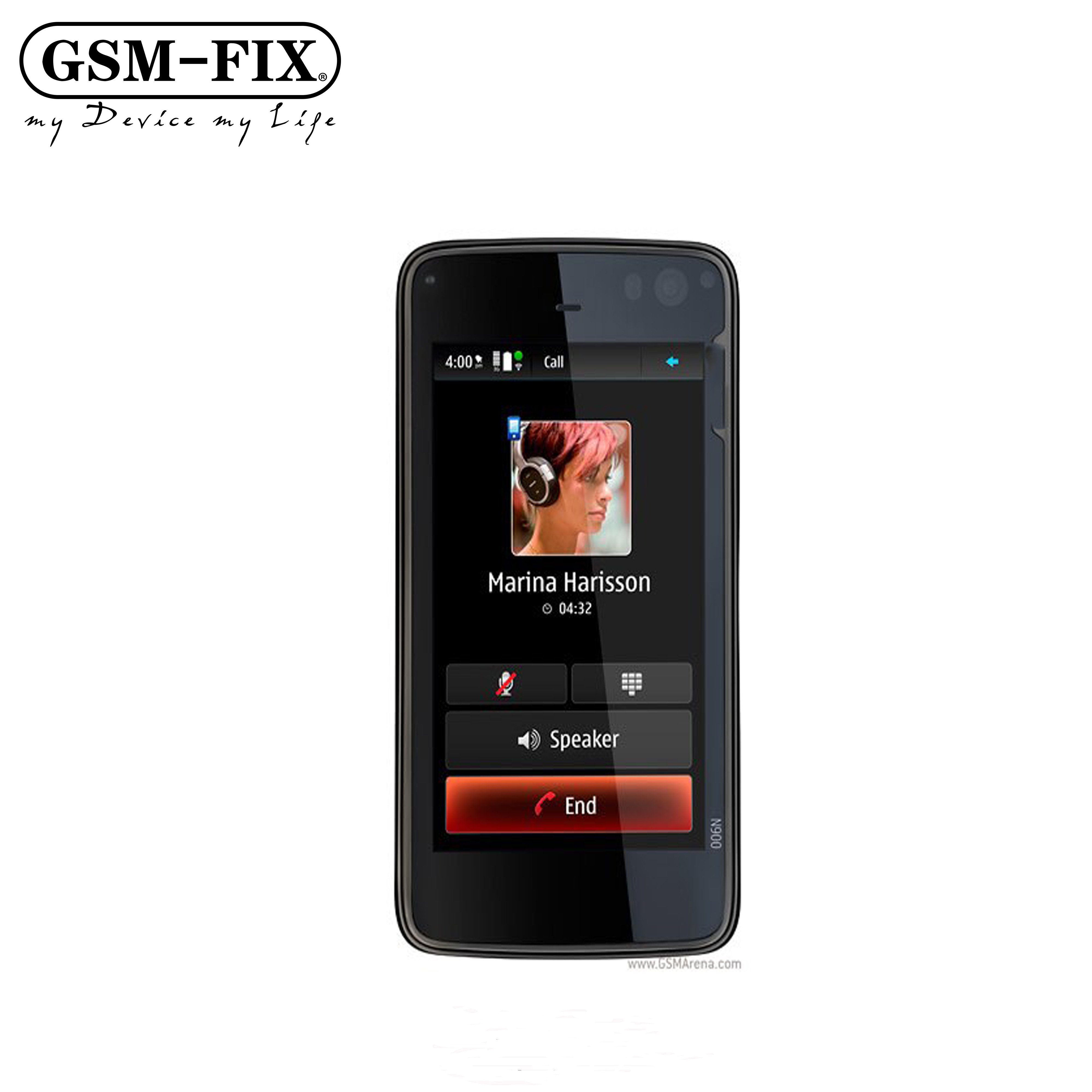 GSM-FIX For Nokia N900 3G Mobile Phones Unlocked QWERTY 5MP Camera 3.5" 32GB ROM TFT Screen WiFi GPS